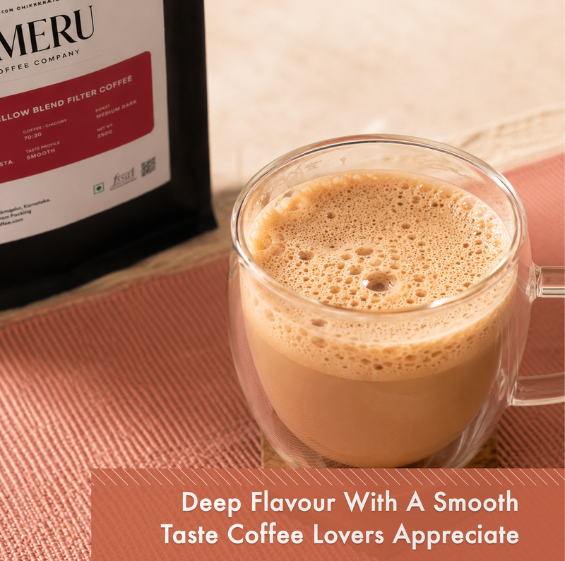 Classic Mellow Blend Filter Coffee Powder – 70:30 Coffee & Chicory 250g