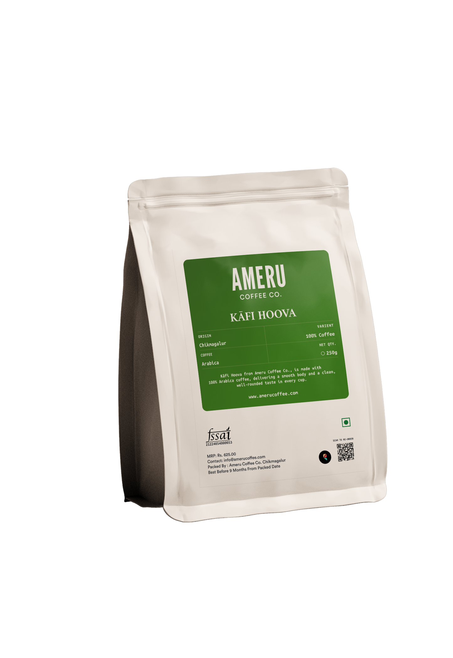 100% Arabica Coffee - Kāfi Hoova (250 g)